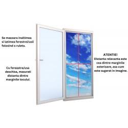 Kit plasa anti-insecte pentru fereastra, dimensiuni standard, diverse culori