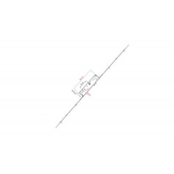 Spanioleta cu broasca multipunct cu inchidere in 4 puncte Kale 35x85 mm