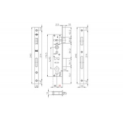 Broasca ingropata cu limba Kale 192P (25x92)